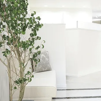 ジョウクリニック 松山院のほくろ除去を受ける前の待合室