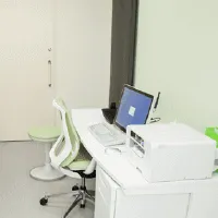 せきかわ皮ふ科のほくろ除去を受ける前の診察室