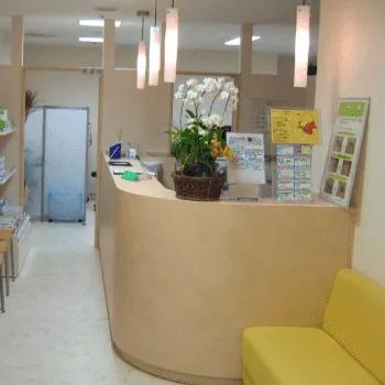 エクセルメディカルクリニックのほくろ除去を受ける前の受付