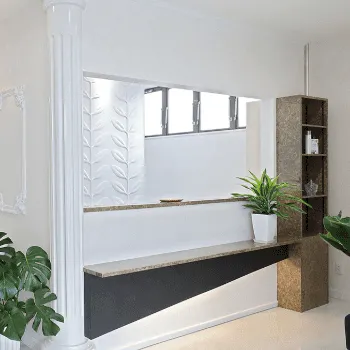 ラズリンビューティークリニックのほくろ除去を受ける前の受付