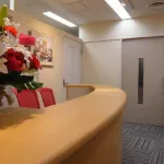 ハナキクリニックのほくろ除去を受ける前の受付