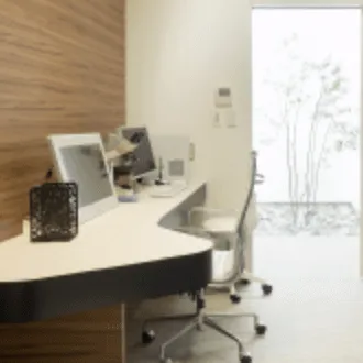 いちみや皮フ科クリニックのほくろ除去を受ける前の診察室