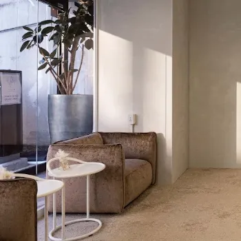 ルラ美容クリニック 岡山院のほくろ除去前の待合スペース