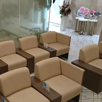 品川美容外科 大宮院のほくろ除去を受ける前の待合スペース