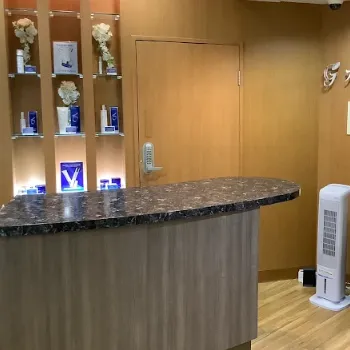 ガーデンクリニック 大阪院のシミ取りを受ける前の受付