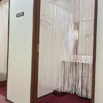 高須クリニック 大阪院のシミ取りを受けた後のパウダールーム