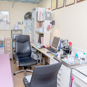 にっしん皮フ科・形成外科のほくろ除去を受ける前の診察室