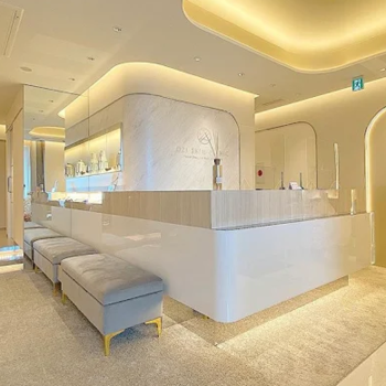 オジスキンクリニックのほくろ除去を受ける前の受付