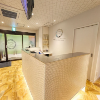 川越TAクリニックアソシエのほくろ除去を受ける前の受付