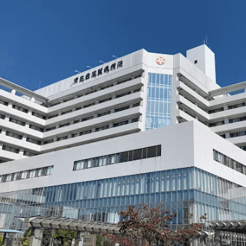 済生会滋賀県病院の外観の様子