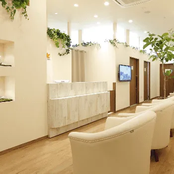 いやしの森皮ふ科のほくろ除去を受ける前の受付