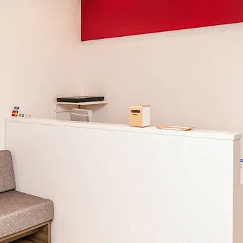 めぐろ皮膚科クリニックのほくろ除去を受ける前の受付