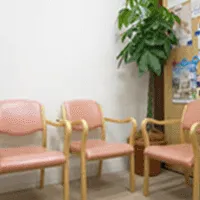 ThinkPark皮膚科クリニックのほくろ除去を受ける前の待合室