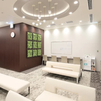 U CLINIC SHINJUKUのほくろ除去を受ける前の待合室