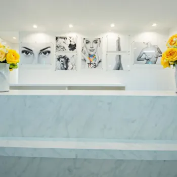 TCB東京中央美容外科 心斎橋院のほくろ除去を受ける前の受付