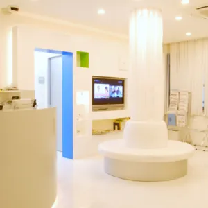 今井皮フ形成外科クリニックのほくろ除去を受ける前の待合室