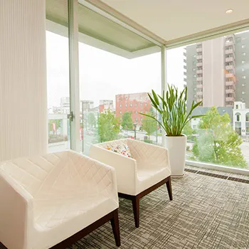 高崎メディカルクリニックのほくろ除去を受ける前の待合室