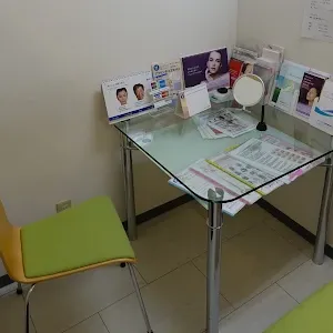 城本クリニック 高崎院のほくろ除去を受ける前のカウンセリングルーム