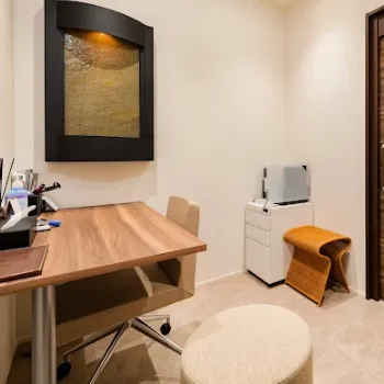 シンシアガーデンクリニック 高崎院のほくろ除去を受ける前の診察室