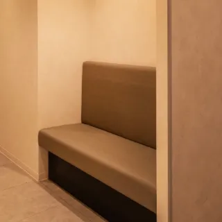 CLINIC Wのほくろ除去を受ける前の待合室
