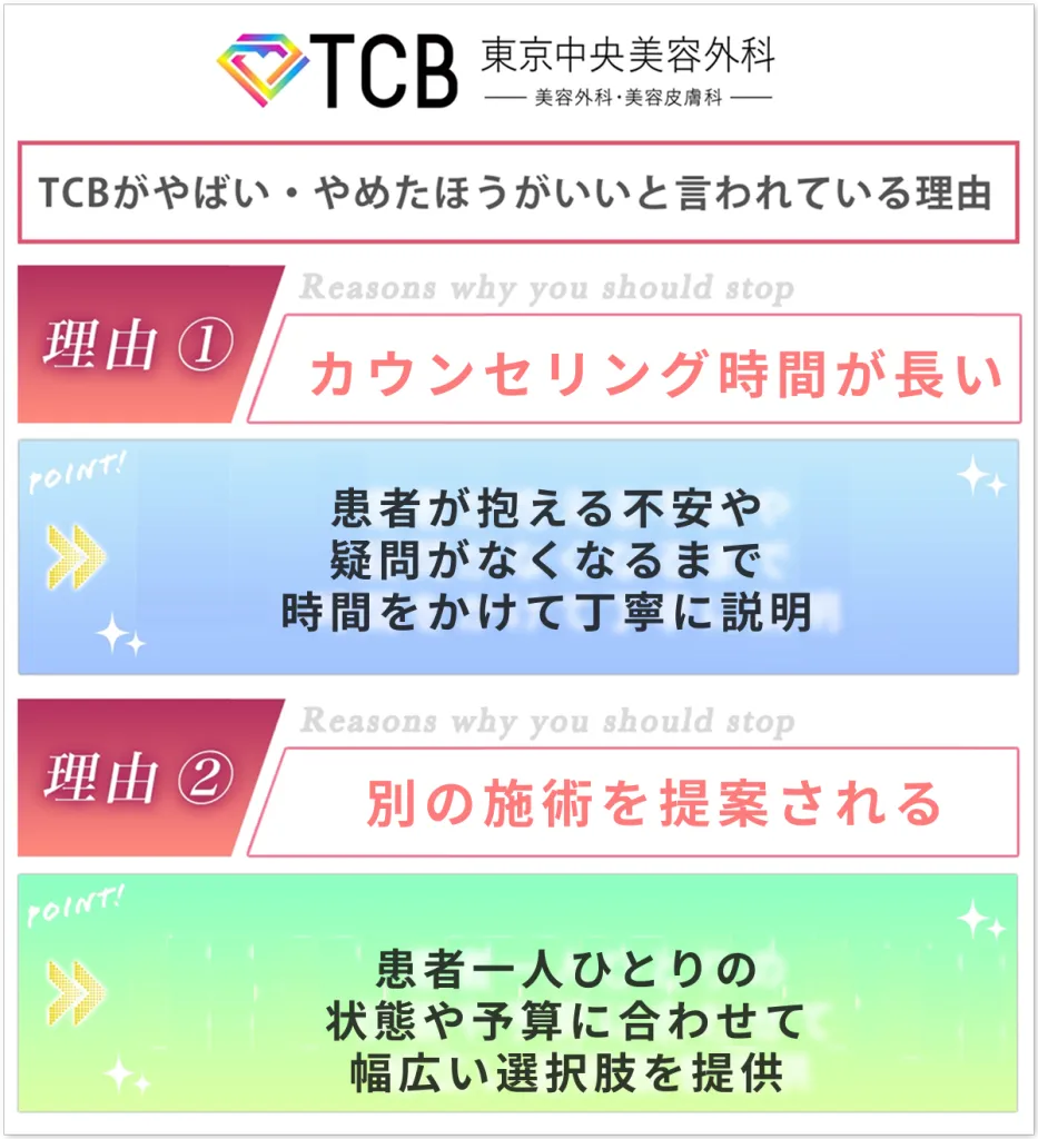  TCBが「やめた方がいい」「やばい」と言われる理由