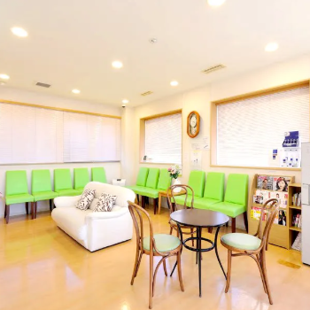 さくま皮フ科クリニックのほくろ除去を受ける前の待合室