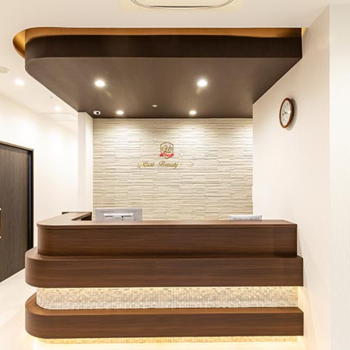 みらいビューティークリニック和歌山のほくろ除去を受ける前の受付