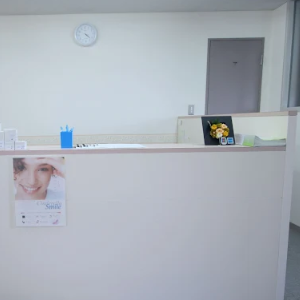 クリスタル美容外科 山形院のほくろ除去を受ける前の受付