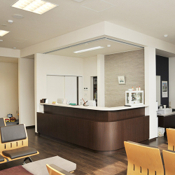 ふじもり形成外科クリニックのほくろ除去を受ける前の受付