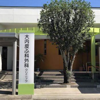 大内皮ふ科外科クリニックの外観の様子