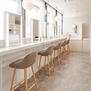 あらおクリニックの二重整形を受ける前の待合室