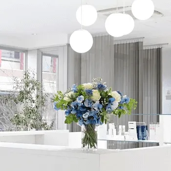 S Clinic Yokohamaの二重整形を受ける前の受付