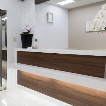 高須クリニック 横浜院のシミ取りを受ける前の受付