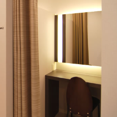 銀座S美容・形成外科クリニックの豊胸手術を受けた後のパウダールーム