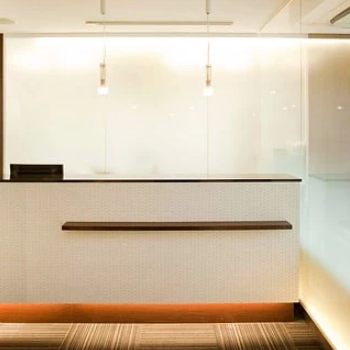 共立美容外科 銀座院の豊胸手術を受ける前の受付