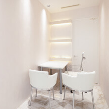 モッズクリニック 銀座院の豊胸手術を受ける前のカウンセリングルーム