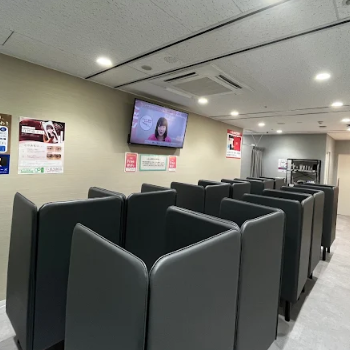 湘南美容クリニック 銀座3院の豊胸手術を受ける前の待合室