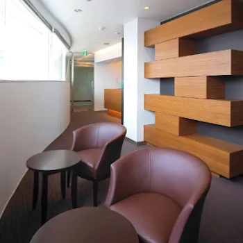 ユリシスクリニックの豊胸手術を受ける前の待合室