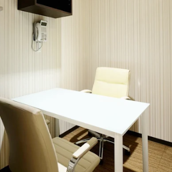 共立美容外科 姫路付近1院の豊胸手術を受ける前のカウンセリングルーム