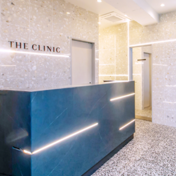 THE CLINIC 広島院の豊胸手術を受ける前の受付