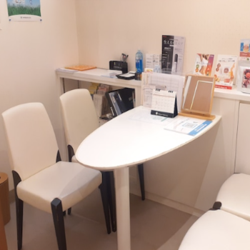 並木Sクリニックの豊胸手術を受ける前のカウンセリングルーム
