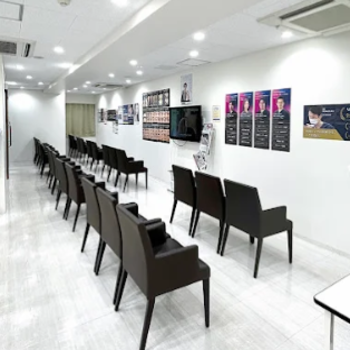 湘南美容クリニック 広島2院の豊胸手術を受ける前の待合室