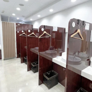 湘南美容クリニック 広島2院の豊胸手術を受けた後のパウダールーム