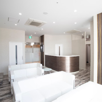 共立美容外科 広島院の豊胸手術を受ける前の受付