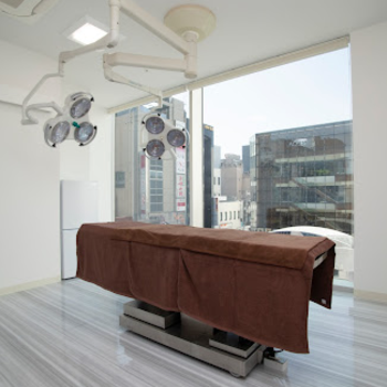 共立美容外科 広島院の豊胸手術を受ける手術室