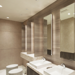 アトールクリニック 熊本院の豊胸手術を受けた後のパウダールーム