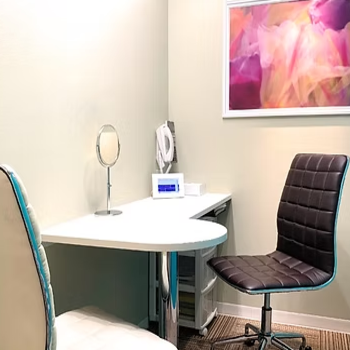 ハニークリニックの豊胸手術を受ける前の診察室