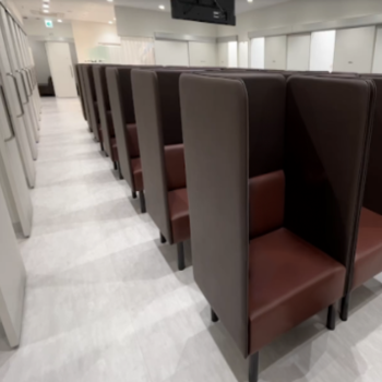 湘南美容クリニック 熊本院の豊胸手術を受ける前の待合室