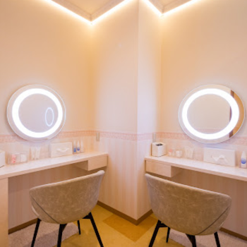 盛岡タウン形成外科クリニックの豊胸手術を受けた後のパウダールーム