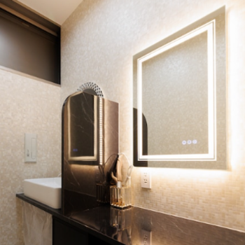 BELINDA CLINIC 岡山院の豊胸手術を受けた後のパウダールーム